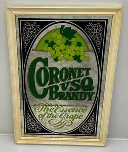lot 147 image: 13 12 x 19 12 Framed CORONET VSQ Bandy Mirror