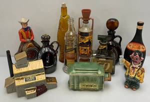 lot 169 image: Misc. Vintage Beam Decanters, Liquor Bottles & More (EMPTY)