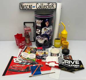 lot 174 image: Misc. Collectible NASCAR Items (Some NIB)