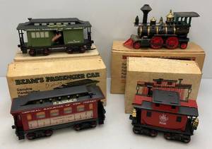 lot 188 image: Jim Beam Train & Train Car Decanters (EMPTY)