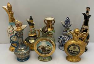 lot 189 image: Misc. Vintage Jim Beam Collectible Decanters & More (EMPTY)