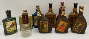 lot 191 image: Misc. Vintage Jim Beam Collectible Decanters & More (EMPTY)