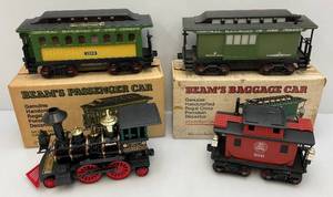 lot 199 image: Jim Beam Train & Train Car Decanters (EMPTY)