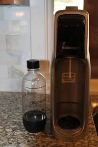 lot 69 image: SodaStream Sparkling Water Maker with 1 Carbonating Bottle