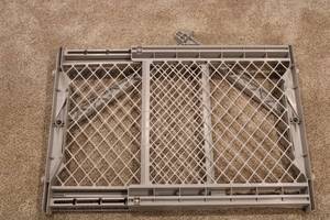lot 147 image: Expandable Baby Safety Gate - Gray Color