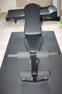 lot G-190 image: Marcy Adjustable Weight Bench - Versatile Home Gym Equipment