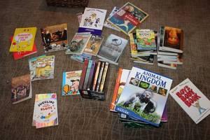 lot 252 image: Collection of 30 Childrens Books and Educational Materials