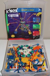 lot 262 image: KNEX Octopus Whirl Construction Set - Collect & Build