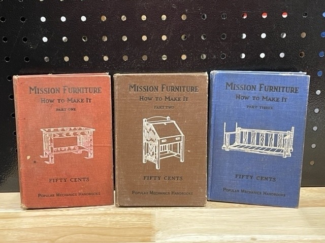 lot 49 image: Antique Popular Mechanics Handbooks How to Make Mission Furniture
