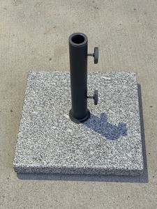 lot 20 image: Granite Patio Umbrella Base