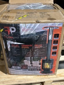 lot 32 image: Flame Pro Wood Pellet Patio Heater