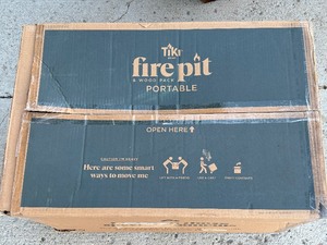 lot 4 image: Tiki Brand Portable Fire Pit