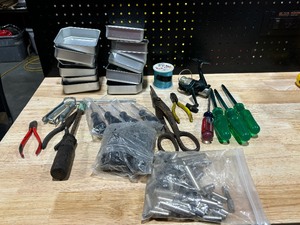Assorted Handtools, Hardware, Shell Casings