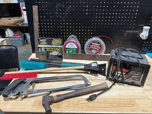 Battery Charger, Tools and Hardware