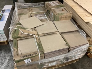 lot 3 image: (36) trafficMASTER Ceramic Floor Wall Tile Sahara Beige