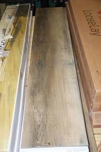 lot 14 image: (1.5) LOOSE LAY ANTI-SKID Rocky GRAVITY PLUS Plank Flooring By Cheney Carpets Inc.