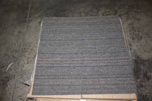lot 21 image: (2) 100% Nylon Lucky Break Stroke of Genius Carpet Tiles