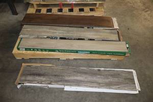 lot 30 image: Various Plank Flooring Colors and Sizes