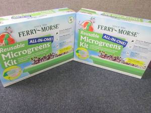 lot 8 image: 2 Ferry Morse Reusable Microgreens ...