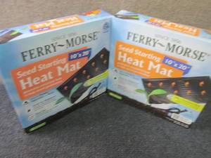 lot 13 image: 2 Ferry Morse 10x20 inch Seed Start...