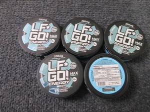 lot 78 image: 5-15can LFGO Energy Pouches  Caf...