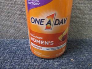 lot 105 image: 4- 80 ct One a Day Womens Gummies...