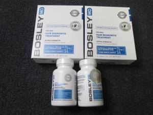 lot 108 image: 4 Bosley Mens Hair Regrowth Treatm...