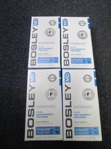 lot 109 image: 4 Bosley Mens Hair Regrowth Treatm...