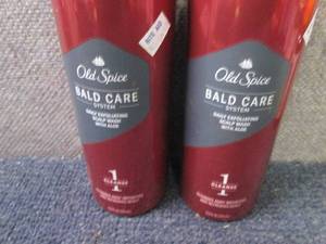 lot 115 image: 2- 17.9 oz Old Spice Bald Care...