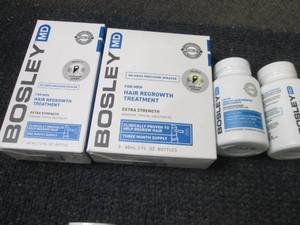 lot 130 image: 4 Bosley Mens Hair Regrowth Treatm...