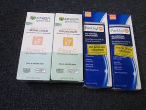 lot 143 image: 2 Brightening Serum Cream, 2 Oil Co...