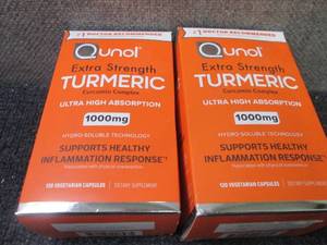 lot 149 image: 2- 120 ct Turmeric 1000mg...