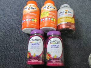 lot 163 image: Assorted Womens Supplements...