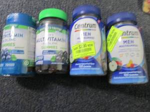 lot 166 image: Assorted Mens Multivitamin Gummies...