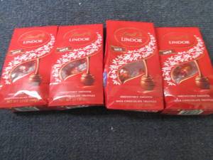 lot 173 image: 4- 5.1 oz Lindor Truffles...