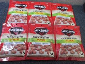 lot 177 image: 6- 3.25 oz Jack Links Jalapenos Chi...