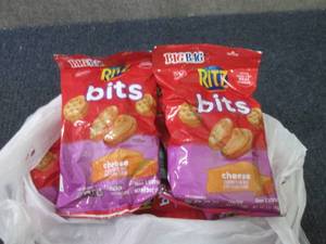 lot 212 image: 12- 3 oz Ritz Bits Cheese...