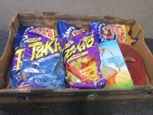 lot 234 image: Flat of Assorted Snacks & Candy...