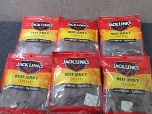 lot 266 image: 6- 3.25 oz Jack Links Teriyaki Beef...