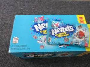 lot 278 image: 12- 3 oz  Nerds Very Berry Gummy Cl...
