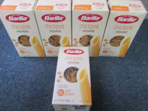 lot 285 image: 5- 8.8 oz Barilla Chickpea Penne...