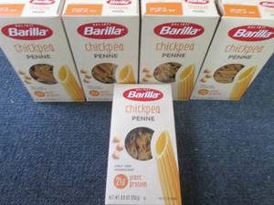 lot 287 image: 5- 8.8 oz Barilla Chickpea Penne...