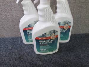 lot 350 image: 3- 32 oz Ecos Pro Multi-Surface Dis...
