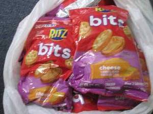 lot 355 image: 12- 3 oz Ritz Bits Cheese...