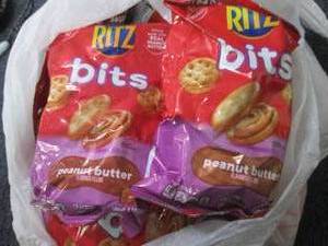 lot 359 image: 12- 3 oz Ritz Bits Peanut Butter...
