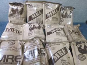lot 429 image: Sealed Case of 12 MREs Meal Ready ...