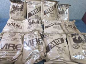 lot 431 image: Sealed Case of 12 MREs Meal Ready ...