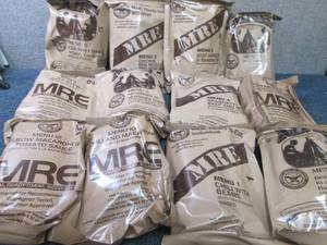 lot 435 image: Sealed Case of 12 MREs Meal Ready ...