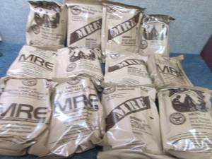lot 439 image: Sealed Case of 12 MREs Meal Ready ...