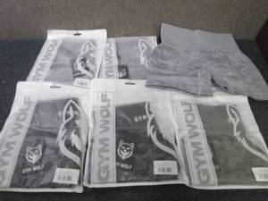 lot 450 image: 6 pr Gym Wolf Ladies XS Contour Cam...